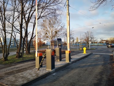 Budowa parkingu Parkuj i jedź na pętli tramwajowej Klecina